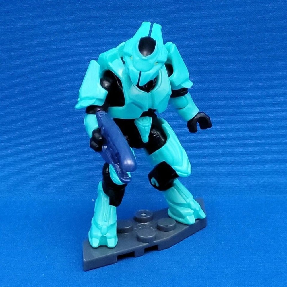 Halo Mega Construx Infinite Series 3 Cyan Elite Mercenary Minifigure GWP01